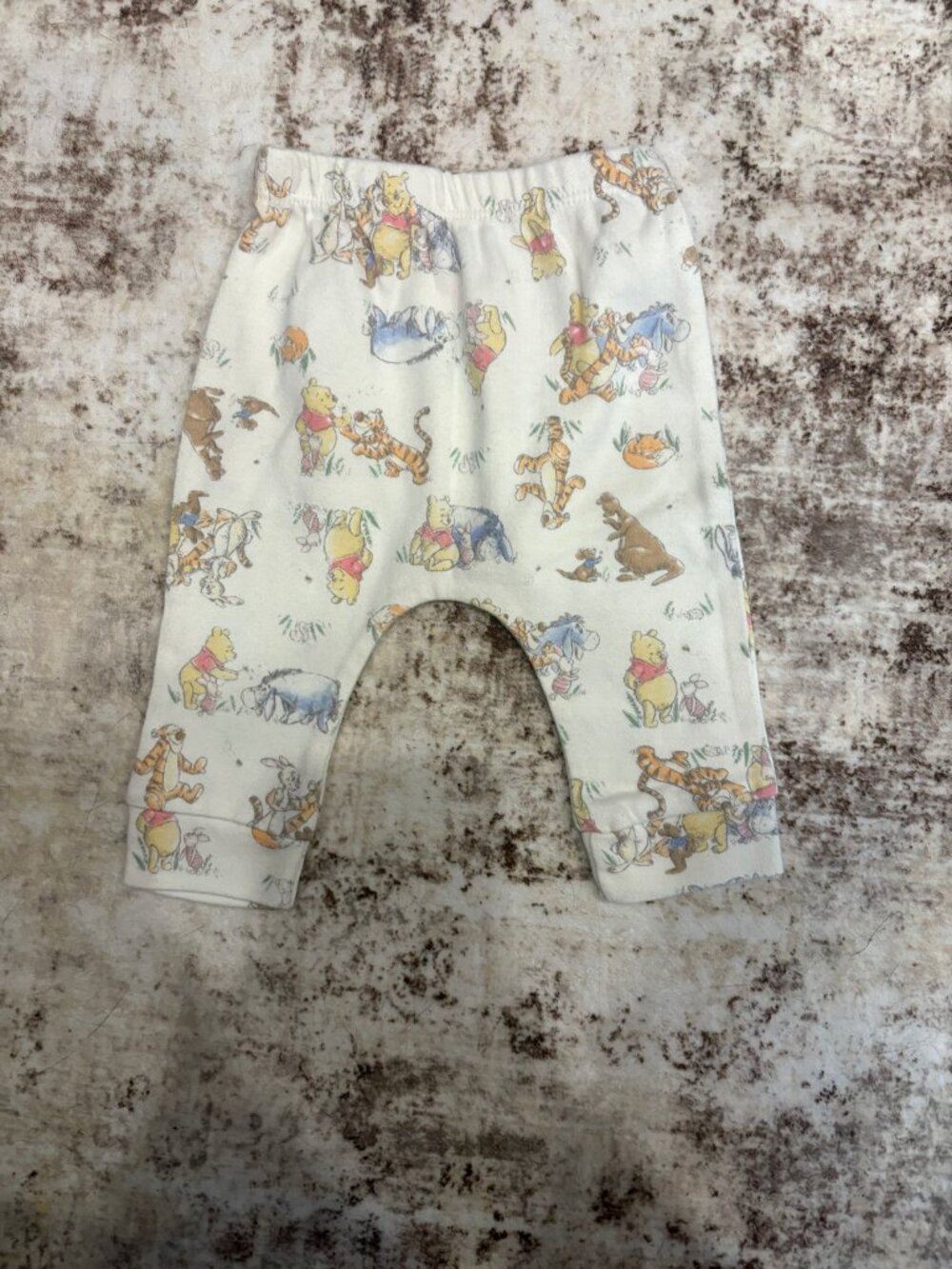Disney Baby Winnie the Pooh Classic All-Over Print Baby Pants – 0-3 Months